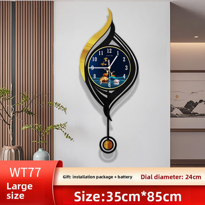 Nordic Style Silent Quartz Wall Clock
