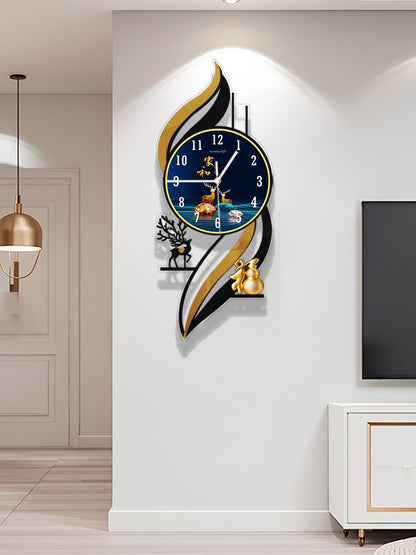 Nordic Style Silent Quartz Wall Clock