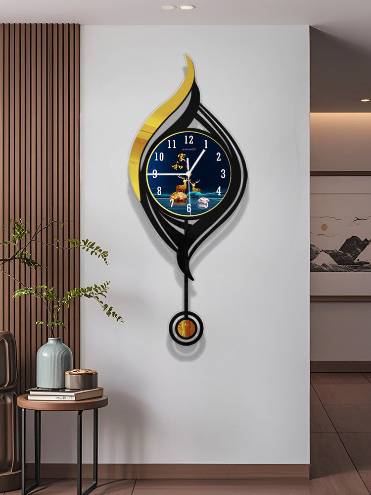Nordic Style Silent Quartz Wall Clock