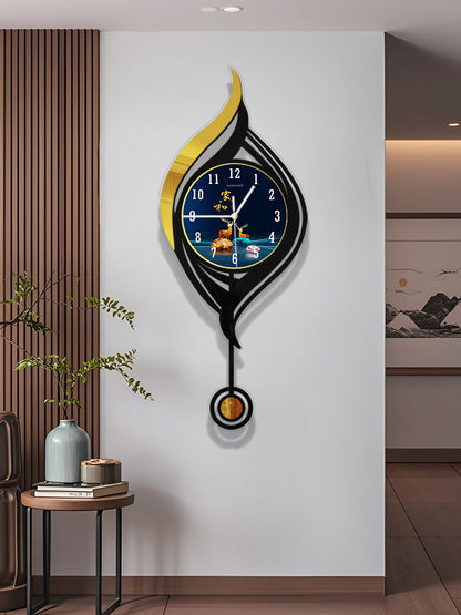 Nordic Style Silent Quartz Wall Clock