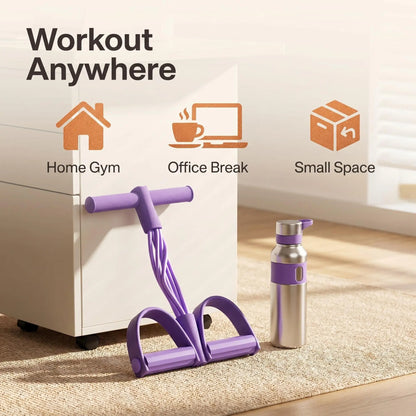 6-Strand Heavy-Duty Abdominal Crunch Fitness Equipment for Leg and Core Workouts – Sit-Up Assistance for Home Gym Exercise