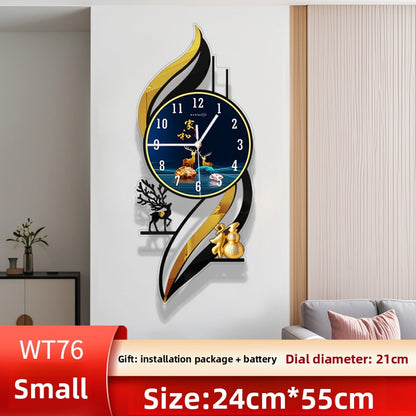 Nordic Style Silent Quartz Wall Clock