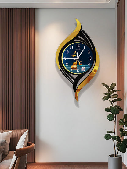 Nordic Style Silent Quartz Wall Clock